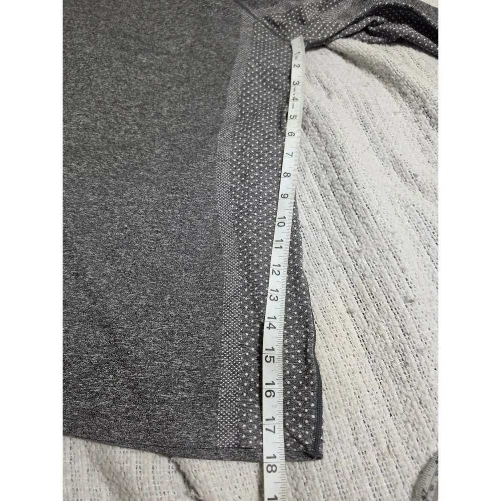 FIGS Threads for Threads Seamless Long Sleeve Underscrub Gray 3XL 1000377